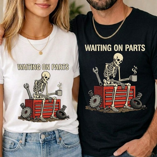 Waiting parts skeleton mens - skeleton,