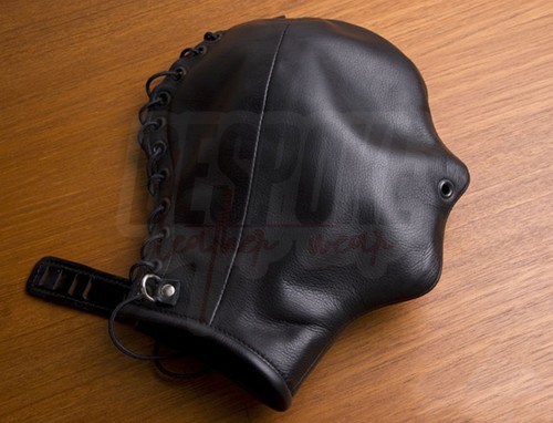 Handcrafted leather full head - handcrafted,