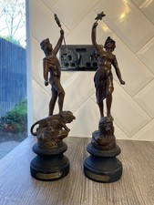 Vintage Pair of French Spelter