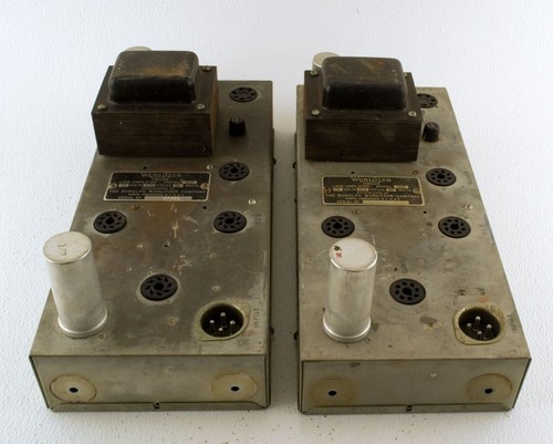 Pair vintage wurlitzer organ - pair,
