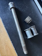 Velocette rear wheel spindle - wheel,