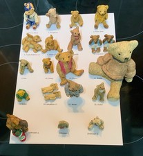 PETER FAGAN'S Colour  Box Bear Collection -  19 assorted Bears (Names in Photos)