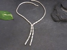 Modern Silver 925 Chain Matt Cubic Zirconia Platinum Look Faulty For Hobbyists Esprit Top