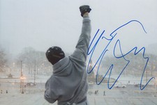 SYLVESTER STALLONE Signed 12x8