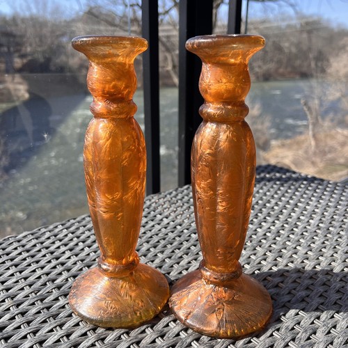 Glass candle holders vintage - candle,