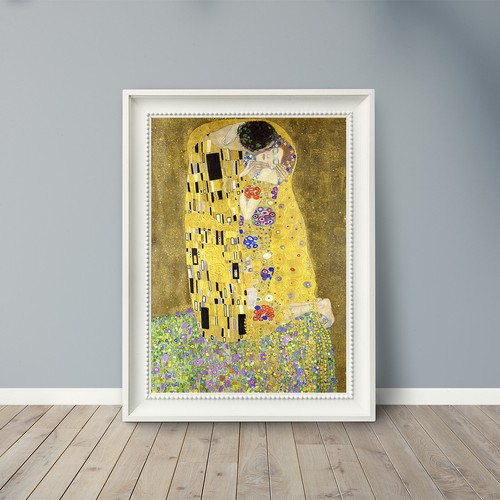 Gustav klimt the kiss - ,