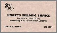 Hebert's Building Service