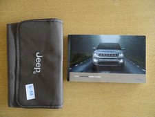 GENUINE JEEP COMPASS 2016-2020 OWNERS MANUAL HANDBOOK WALLET PACK G-88