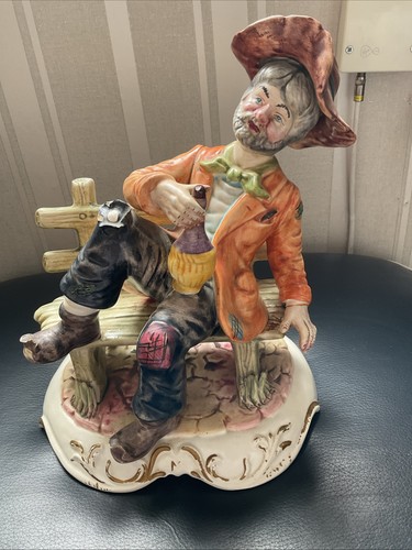 Vintage capodimonte tramp - capodimonte, on