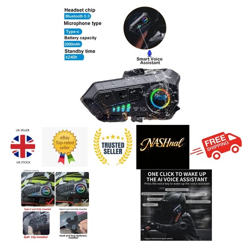Helmet speaker bluetooth 5 3 - speaker, 5.3