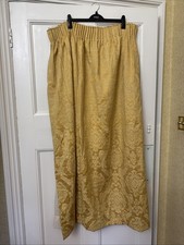 Gold  Lined Pinch Pleat