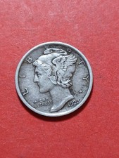 1923 Usa Mercury Dime Coin.
