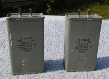 DUBILIER CAPACITOR x 2 B125