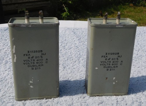 Dubilier capacitor b125 - x,