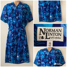 NORMAN LINTON Dress Sz 16