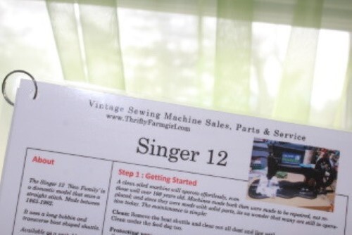 Singer 12k new family sewing - new,