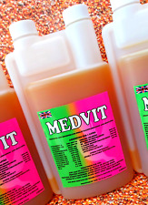 Medvit Vitamins Amino Acids Electrolytes Racing Pigeons Poultry Stress Recovery