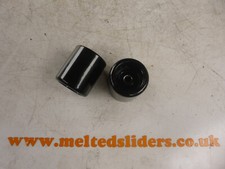 Suzuki GSXR 600 750 SRAD Gloss Powdercoated Pair OE OEM Bar End Weights Tips