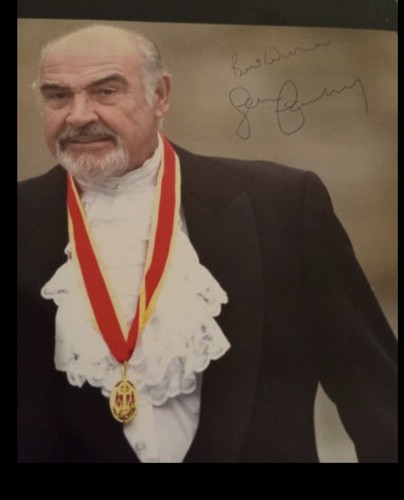 Signed sean connery - sean, book