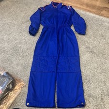 SPARCO GO KARTING SUIT BLUE SIZE Small KART OVERALLS MEN