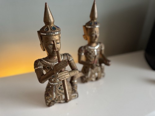 Vintage wooden hand - wooden,