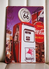 USA Route 66 Gas Pump Coca