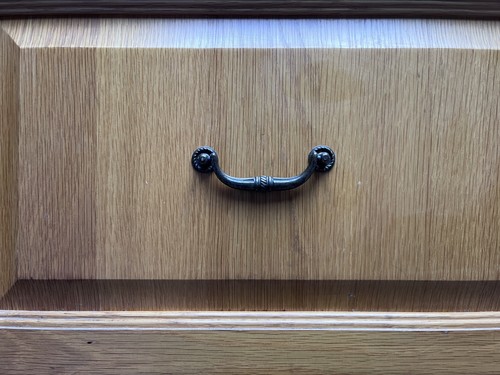 Solid oak kitchen - oak, cabinet