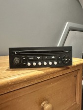 2008 PEUGEOT 207 STEREO RADIO & CD PLAYER HEAD UNIT 96643697XT 