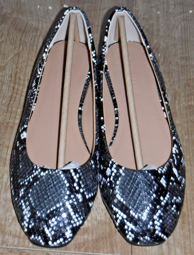 Williams black white faux - black,