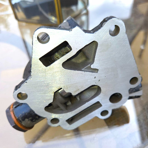 Rover sd1 oil pump cover - v8,