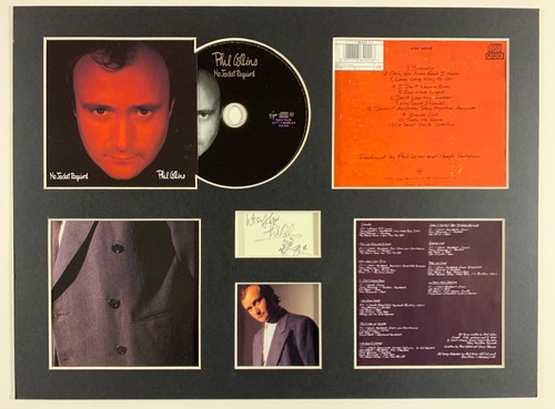 Phil collins signed - phil,