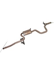 Audi A3 8P 2.0 TDI Rear Exhaust rear silencer Single pipe and bracket 2008-12 