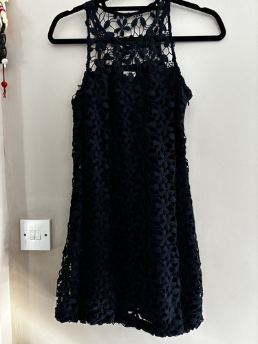 Hollister blue floral lace - blue,