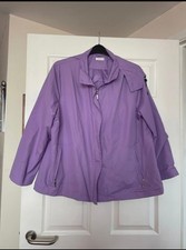 Ladies Damart Purple Jacket Size 22  Excellent Condition