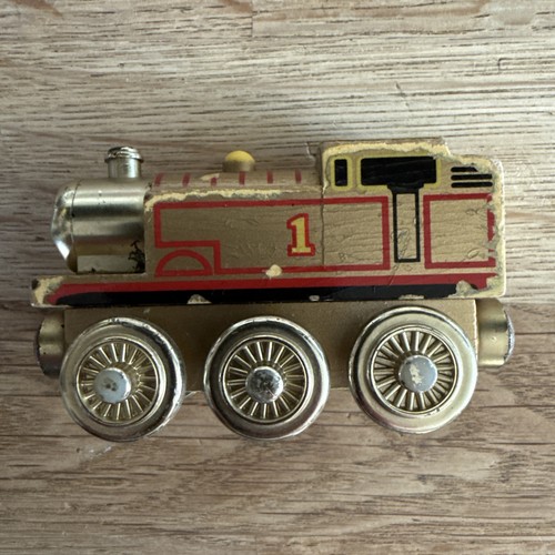 Thomas wooden railway gold