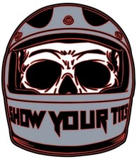 Sticker Show Your Bosom 7.5 x