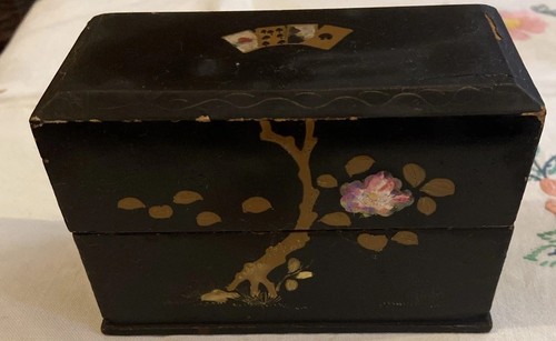 Antique japanese lacquered - japanese,