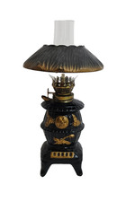 Black Vintage Pot Belly Stove