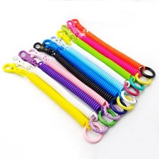 Retractable Spiral Clip On