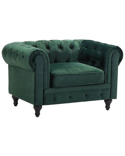 Armchair chesterfield velvet - armchair,