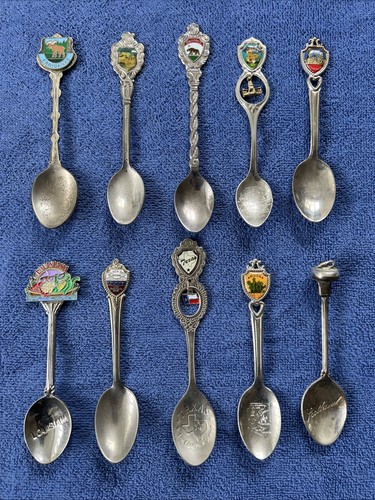 Usa souvenir spoons - usa,