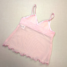 Bear Factory Pink Sheer Lace Lingerie Night Dress