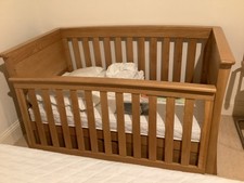 MAMAS & PAPAS OCEAN COT /BED Includes mattress and under cot sliding drawer