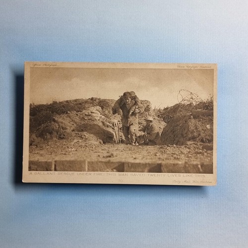 Ww1 military postcard c1916 - ww1,