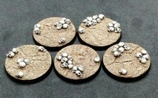 40mm resin bases Skulls for