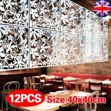 24 White Hanging Room Divider