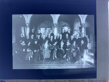 RED CROSS VINTAGE GLASS SLIDE