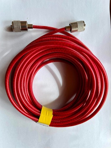 Rg58 red coax - red, radio
