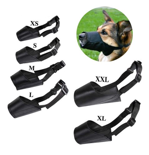 Adjustable safety dog muzzles - safety,