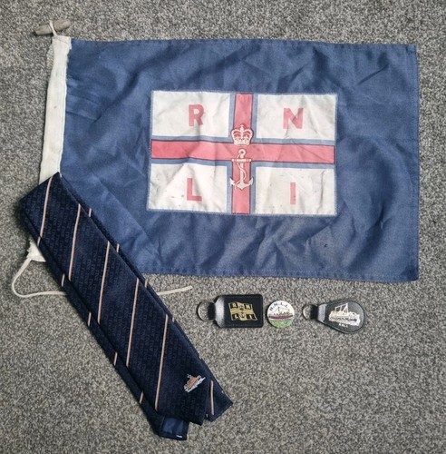 Vintage rnli ensign - vintage, flag